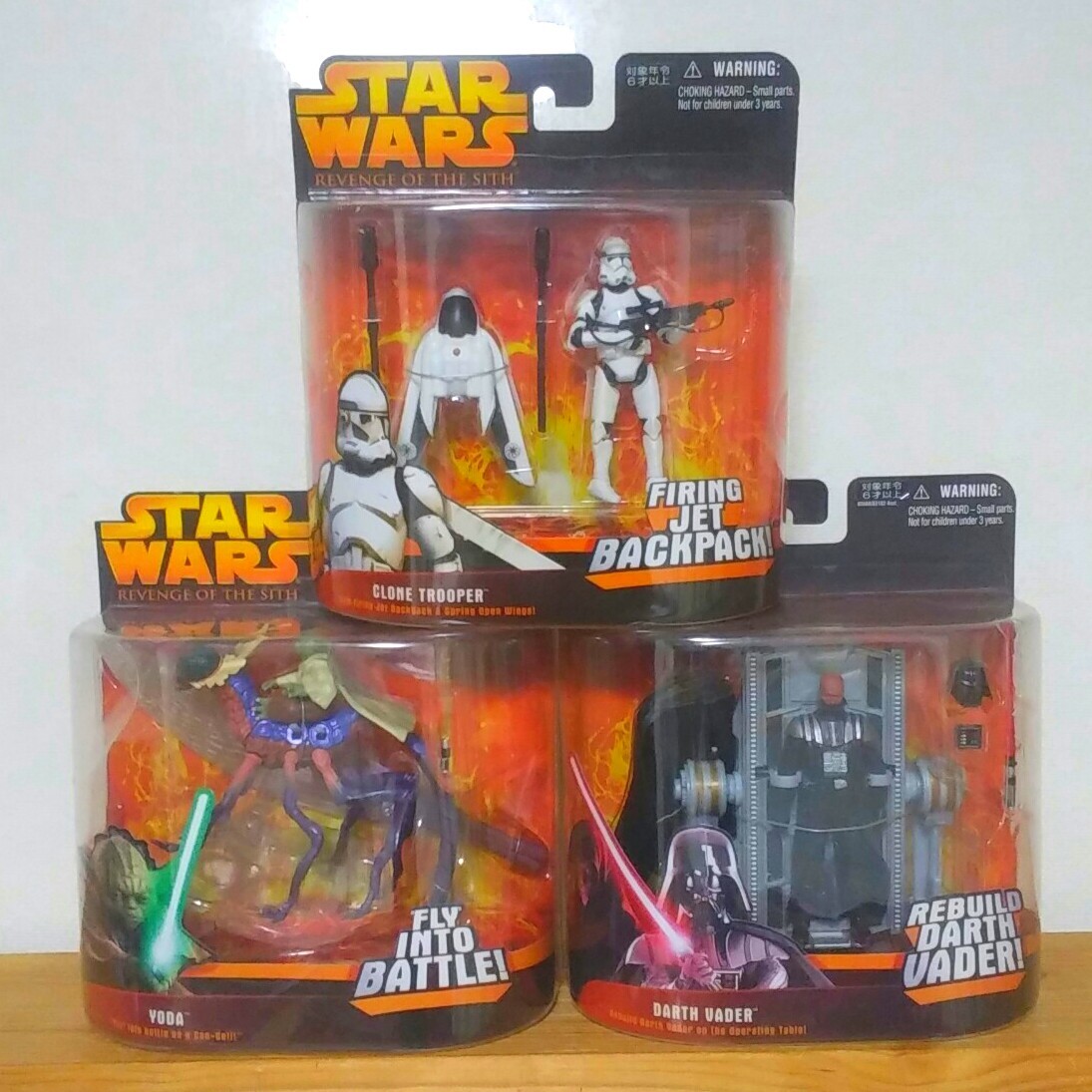 STAR WARS スターウォーズ ベーシックフィギュア3種