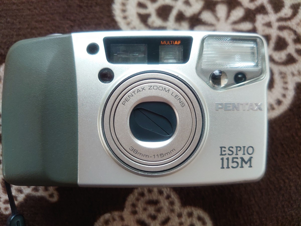 PENTAX ペンタックス ESPIO コンパクトフィルムカメラ espio115M 通電確認済み