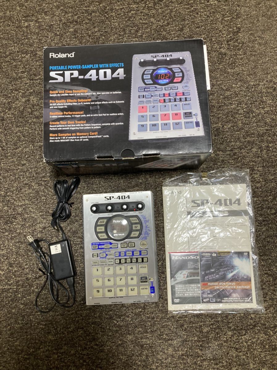 Roland ローランド SP-404 サンプラー 新品購入で使用数回 lp2m