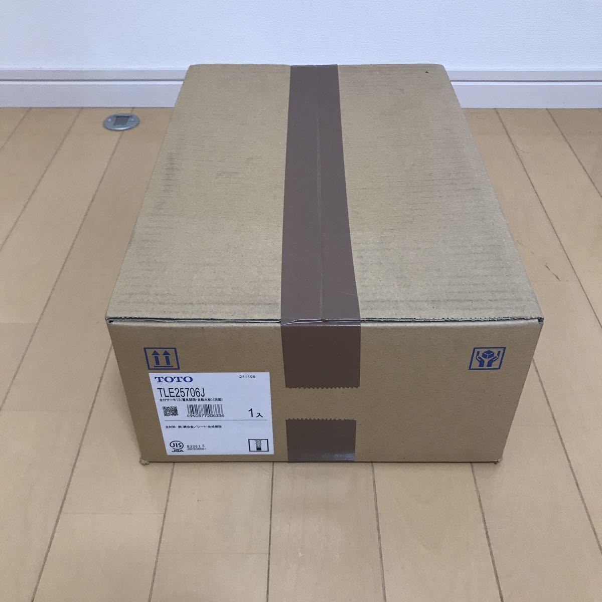 TOTO 台付自動水栓(サーモ、AC100V) TLE25706J 新品未使用。 | www