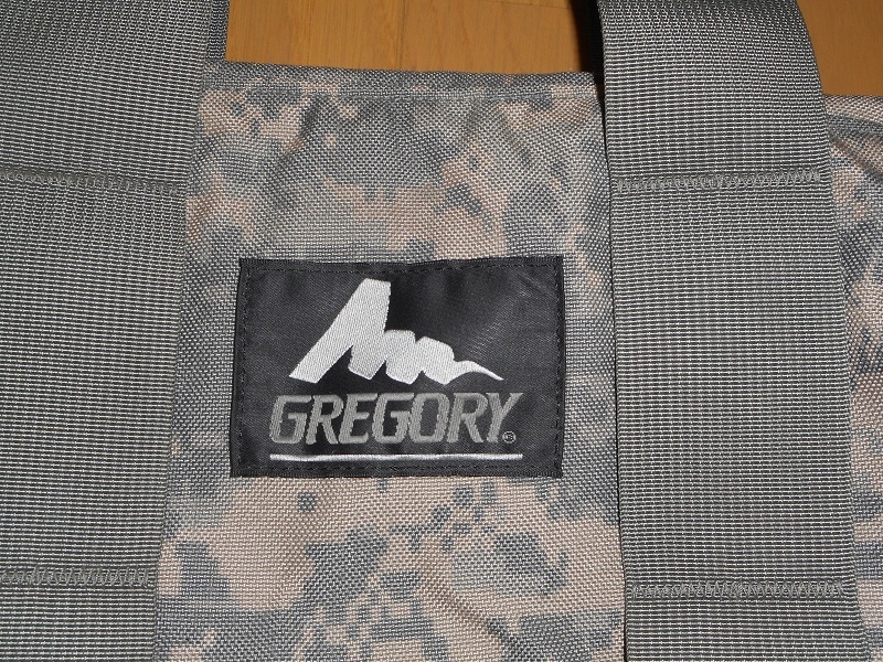 USA производства старый бирка GREGORY( Gregory ) сумка "Boston bag" / большая спортивная сумка ACU утка цифровой утка XS размер 