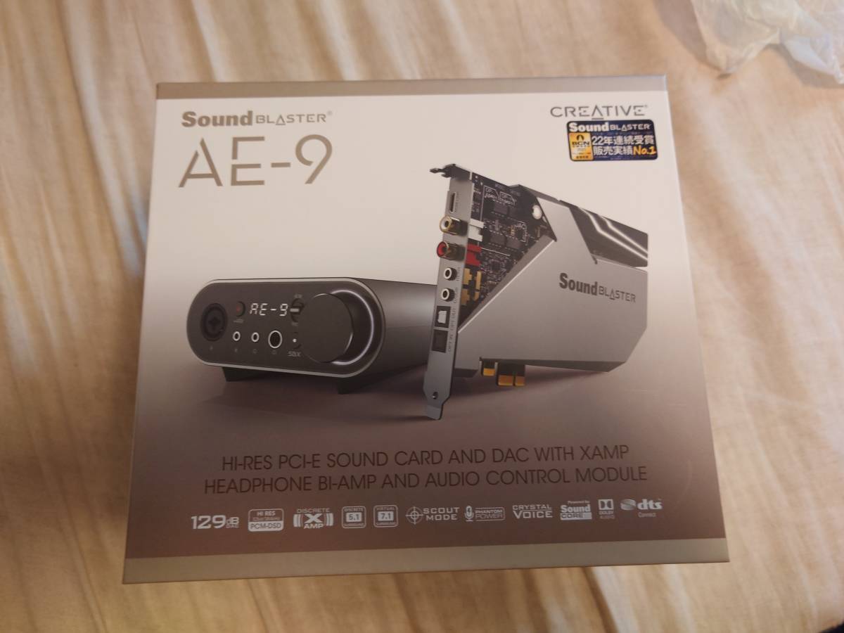 Creative クリエイティブ Sound Blaster AE-9 サウンドブラスター PC用