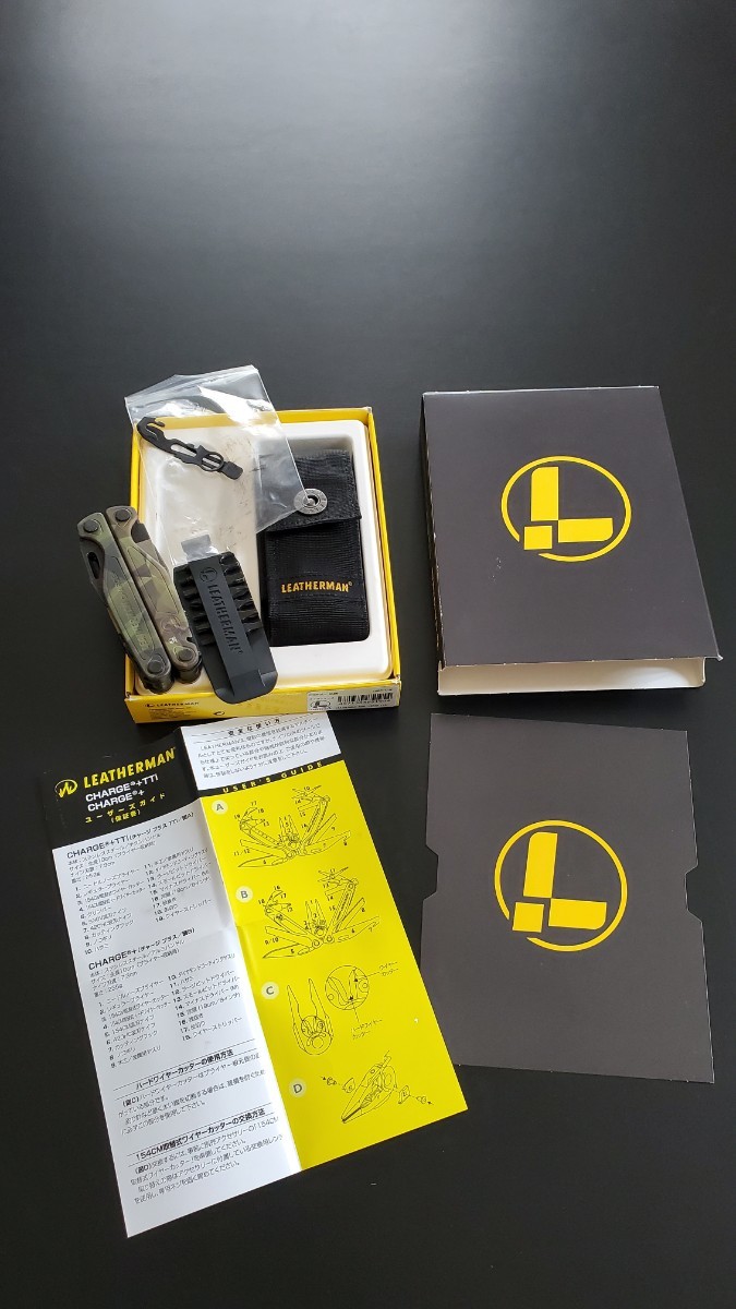 LEATHERMAN CHARGE+ CAMO レザーマン チャージプラス カモ 正規品 使用