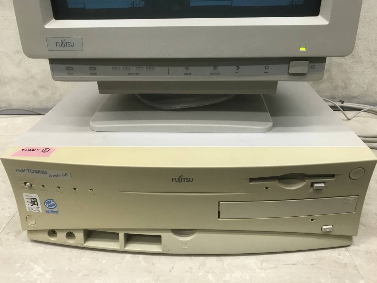 Yahoo!オークション - FM TOWNS Fresh GE (Towns OS + Windows 95) Yahoo!オークション - FM TOWNS Fresh GE (Towns OS + Windows 95)