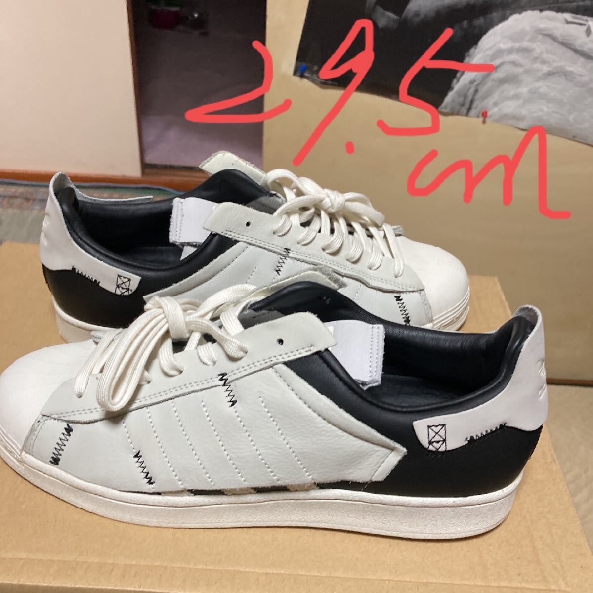 レア物 adidas スーパースターws1 29.5cm-