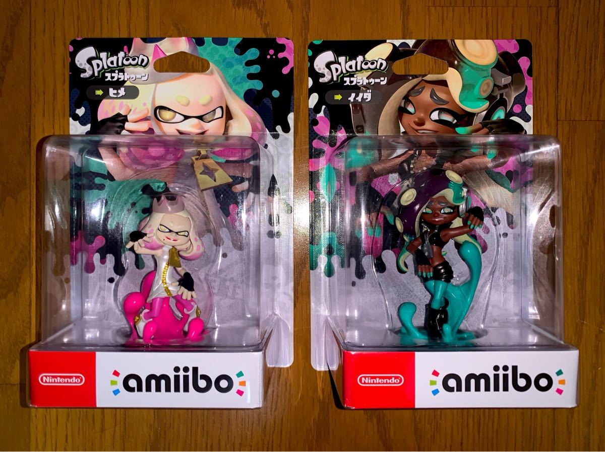 amiibo スプラトゥーン イイダ ヒメ2個 ホタル のセット Yahoo!フリマ