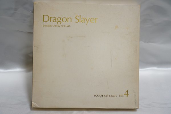 MSX ROM version Dragon attrition year Dragon Slayer /sk wear SQUARE Soft Library NO.4 Japan Falco mFalcom