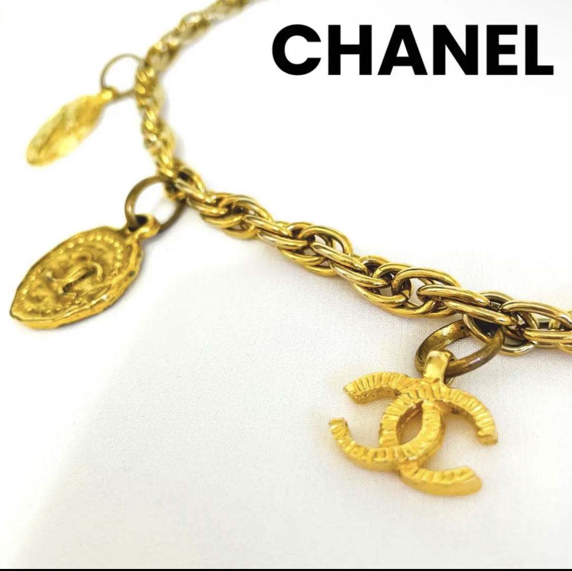 CHANEL】シャネル ココマーク ネックレス ゴールド ヴィンテージ レア