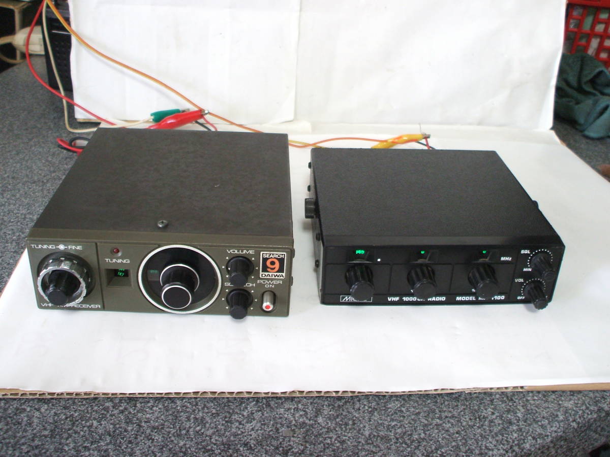 ジャンク　VHF　受信機　2台セット_画像1
