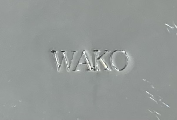 587【GINZA WAKO プレート 6枚セット】銀座和光 銀仕上げ シルバープレート 皿 大1枚 小5枚 箱付