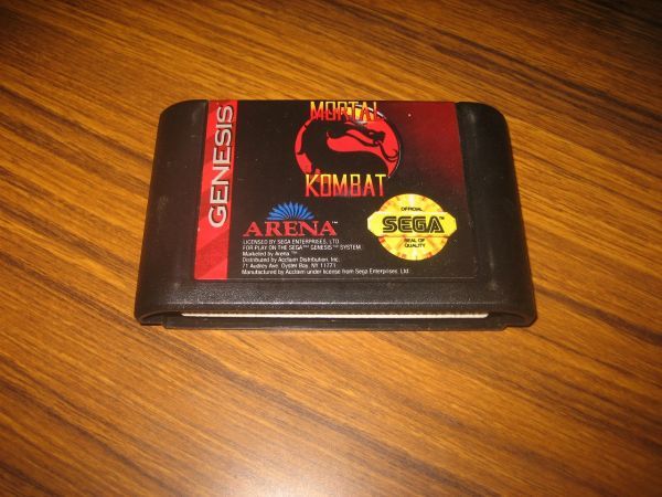  утиль SEGA GENESIS ./ коробка мнение нет Mortal Kombat бог ... легенда motor ru combat 