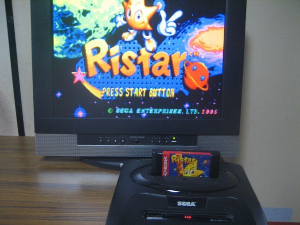  утиль SEGA GENESIS ./ коробка мнение нет Ristarli Star * The * стрельба Star 