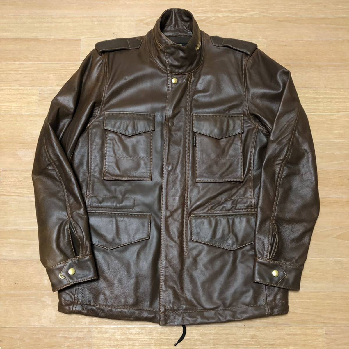 美品 KADOYA M-65 LEATHER レザージャケット M - www