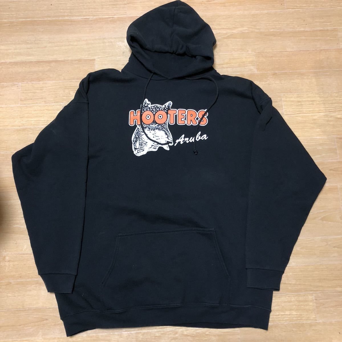 希少 90s HOOTERS フーターズ ロゴ スウェット パーカー 2XL｜Yahoo