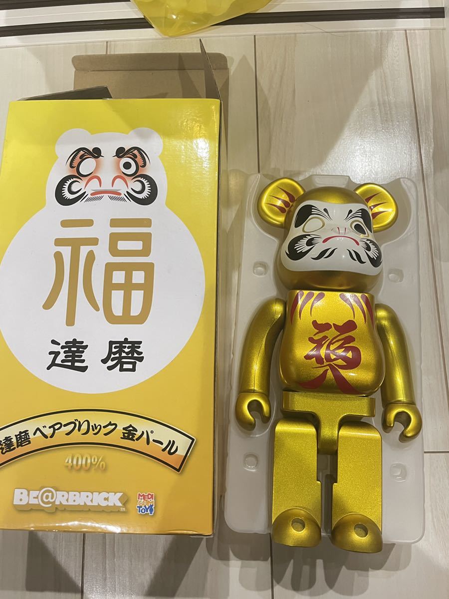 初期 BE@RBRICK 達磨 金メッキ 400% kaws | pcmlawoffices.com
