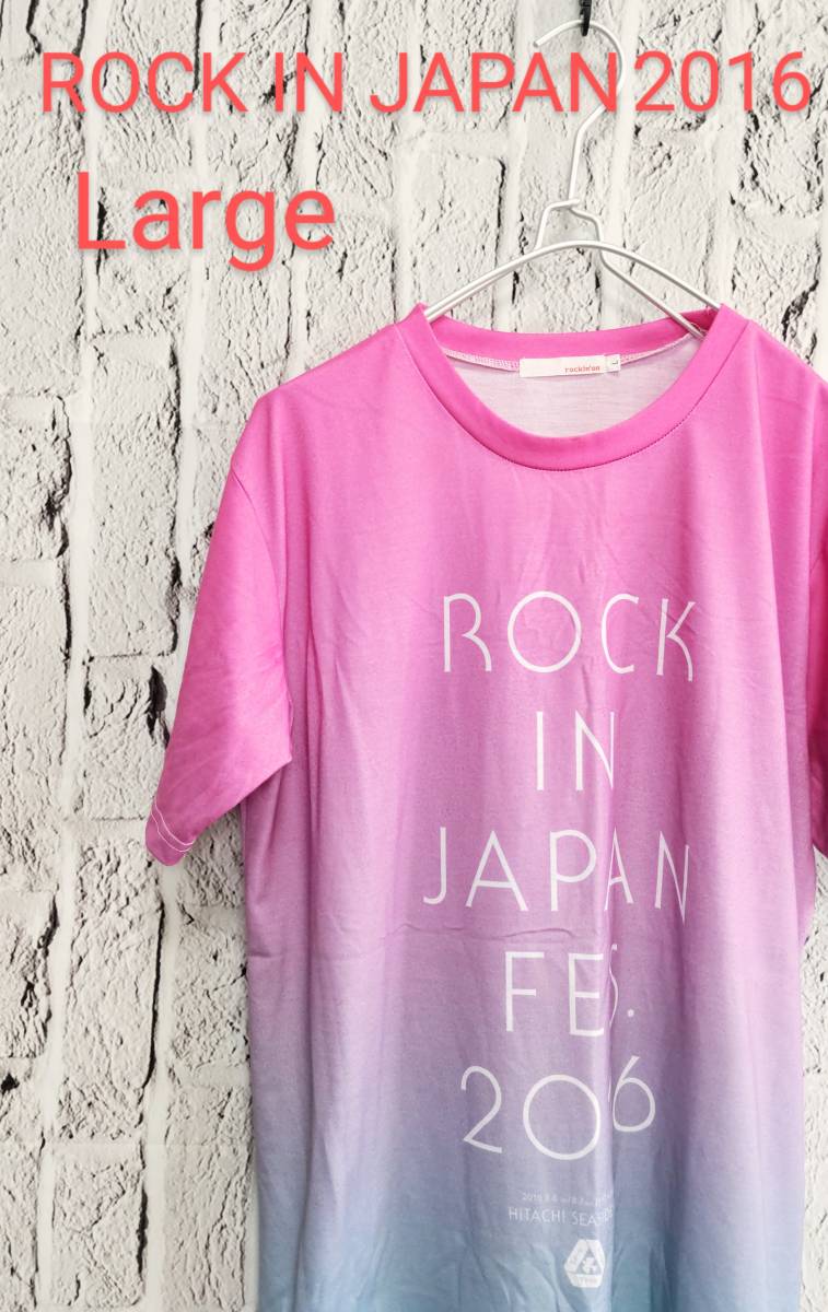 最大40%OFFクーポン ロッキンジャパンフェス2016 Tシャツ Mサイズ