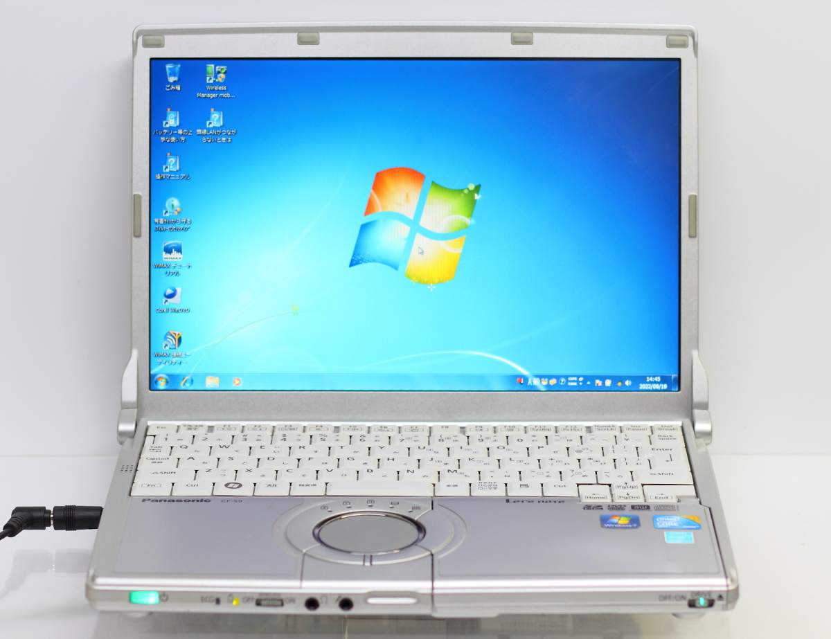 Panasonic Let’s note CF-S9JYF1DC/Core i5-520M/4GBメモリ/HDD250GB/DVDマルチ/Windows7 Professional 64ビット #0919の画像1