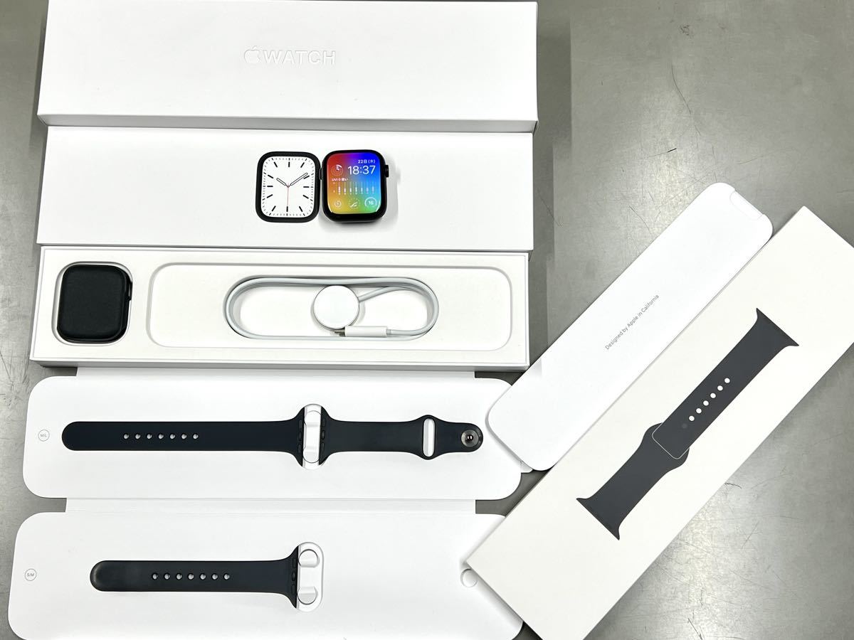 ☆即決 バッテリー96% アップルウォッチ Apple Watch Series 7 45mm