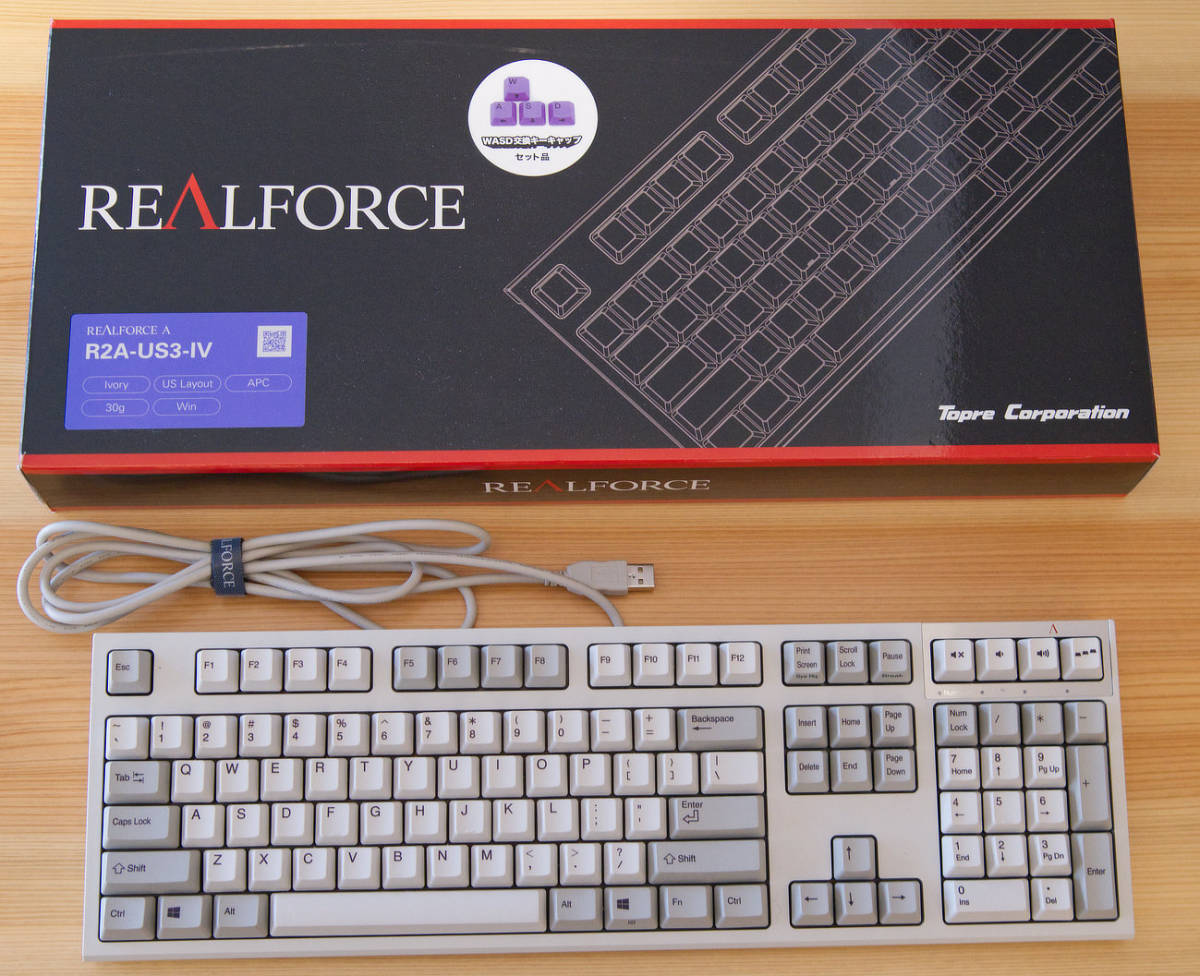 REALFORCE A R2A-US3-IV R2 英語 30g APC 104キー sariater-hotel.com