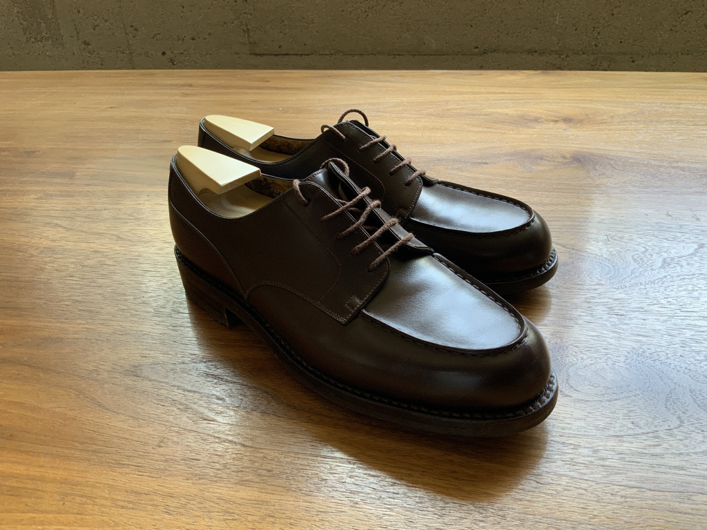J.M.WESTON Golf derby # 641 シュークリームセット-