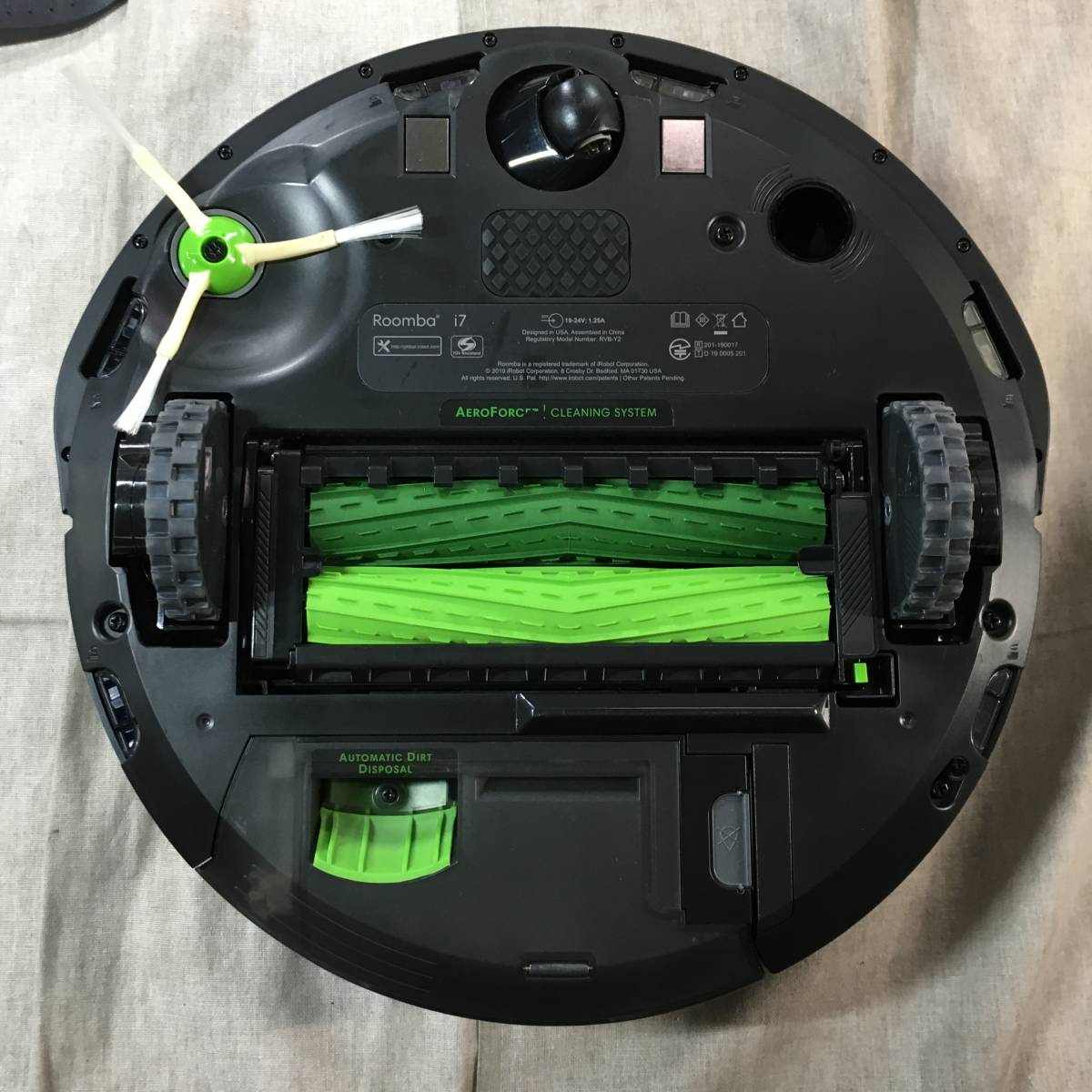 現状品 ルンバ i7+ ロボット掃除機 アイロボット 自動ゴミ収集 水洗い