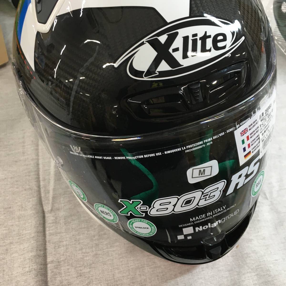 現状品 NOLAN (ノーラン) バイク用 ヘルメット フルフェイス Mサイズ
