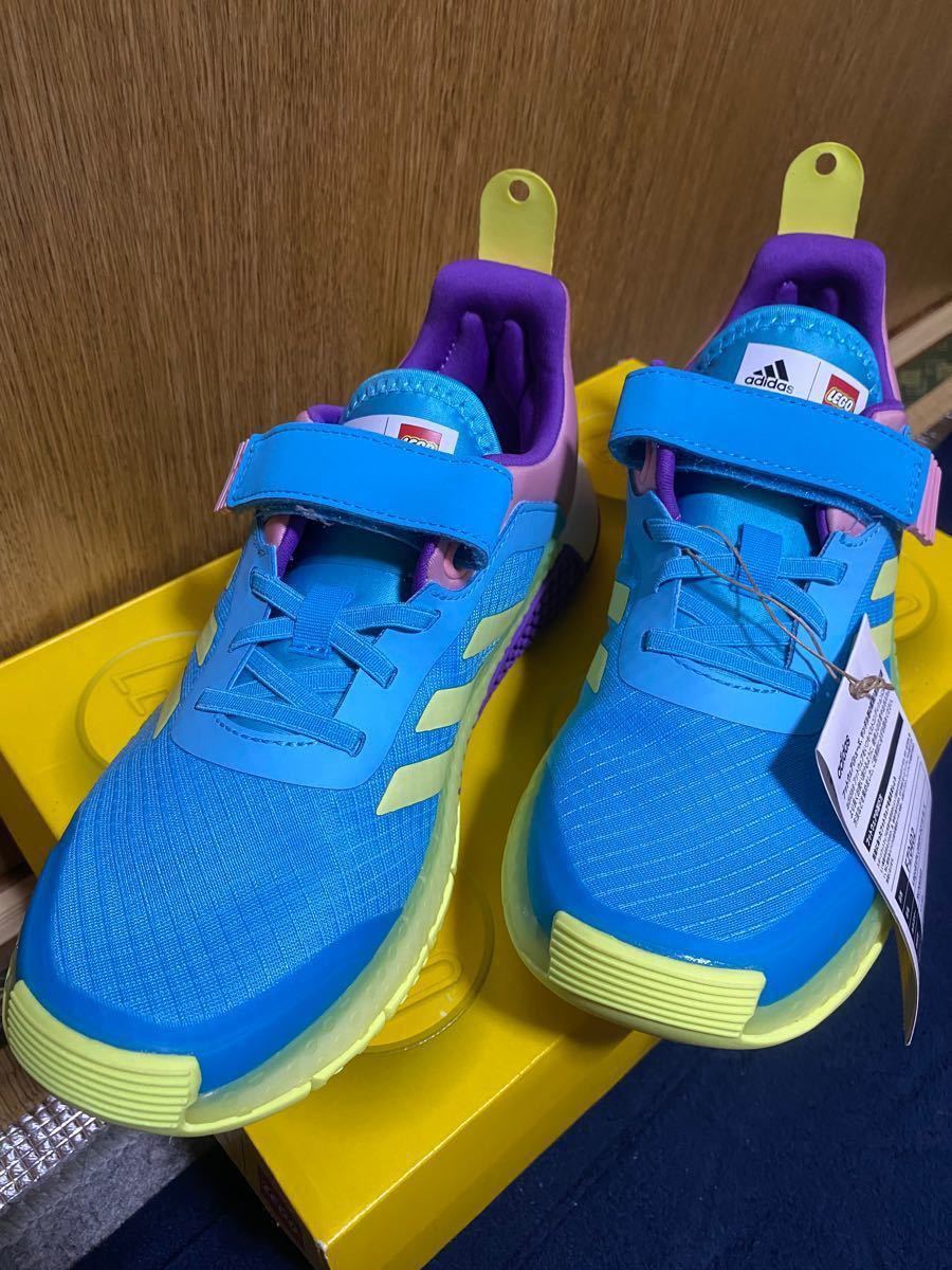新品未使用 adidas アディダス LEGO コラボ スニーカー 23cm