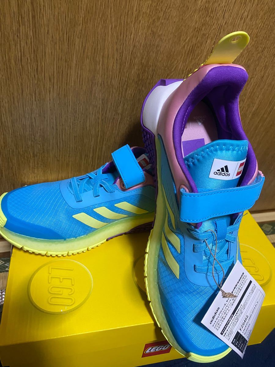 新品未使用 adidas アディダス LEGO コラボ スニーカー 23cm