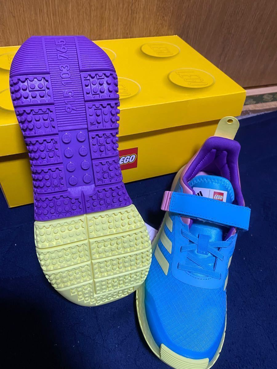 新品未使用 adidas アディダス LEGO コラボ スニーカー 23cm