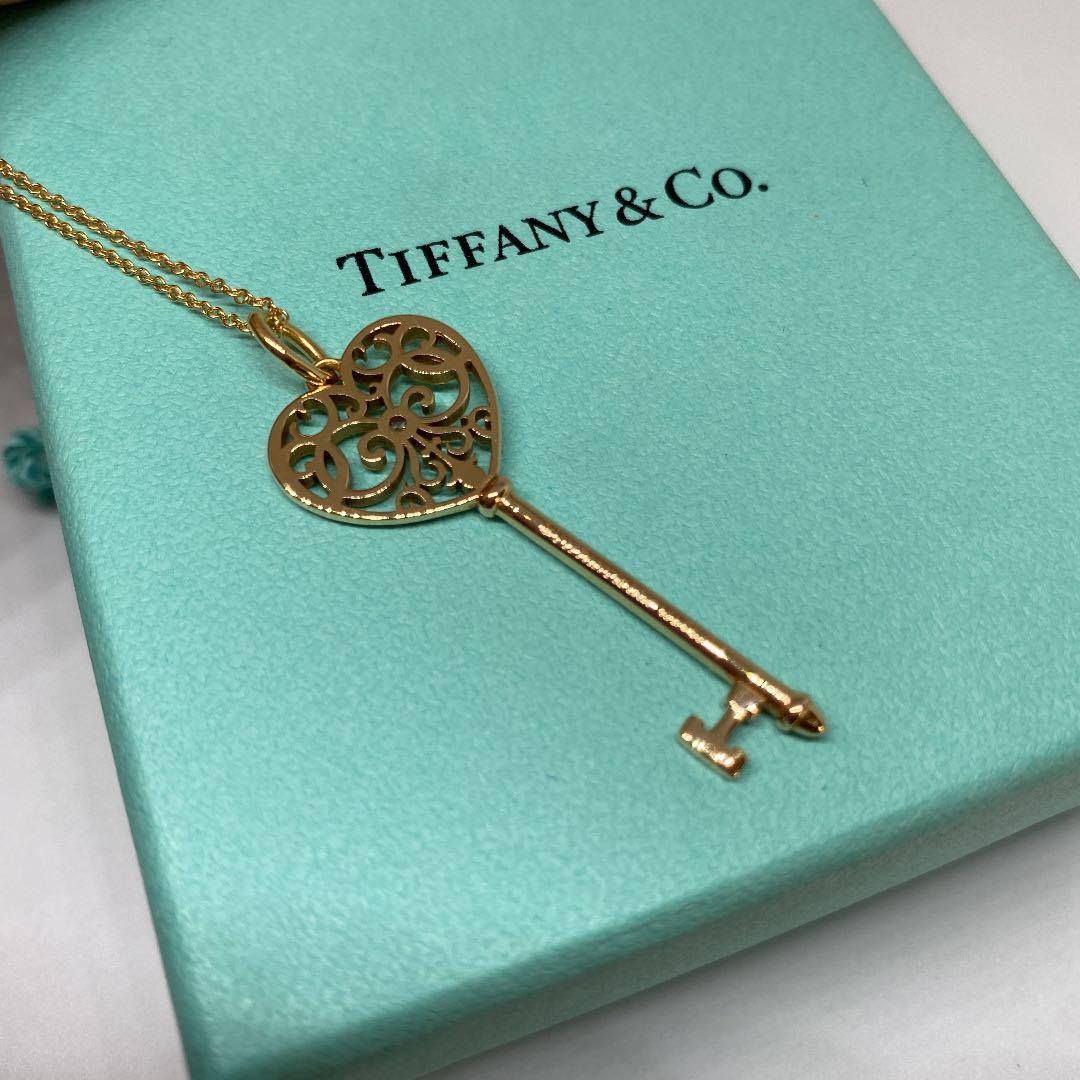 極美品！ ☆Tiffany☆ ティファニー エンチャント ハートキー