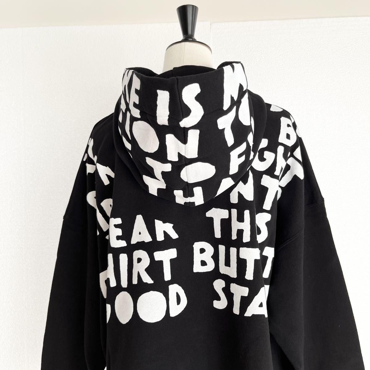Maison Margiela マルジェラ AIDS スウェットパーカー 黒 M