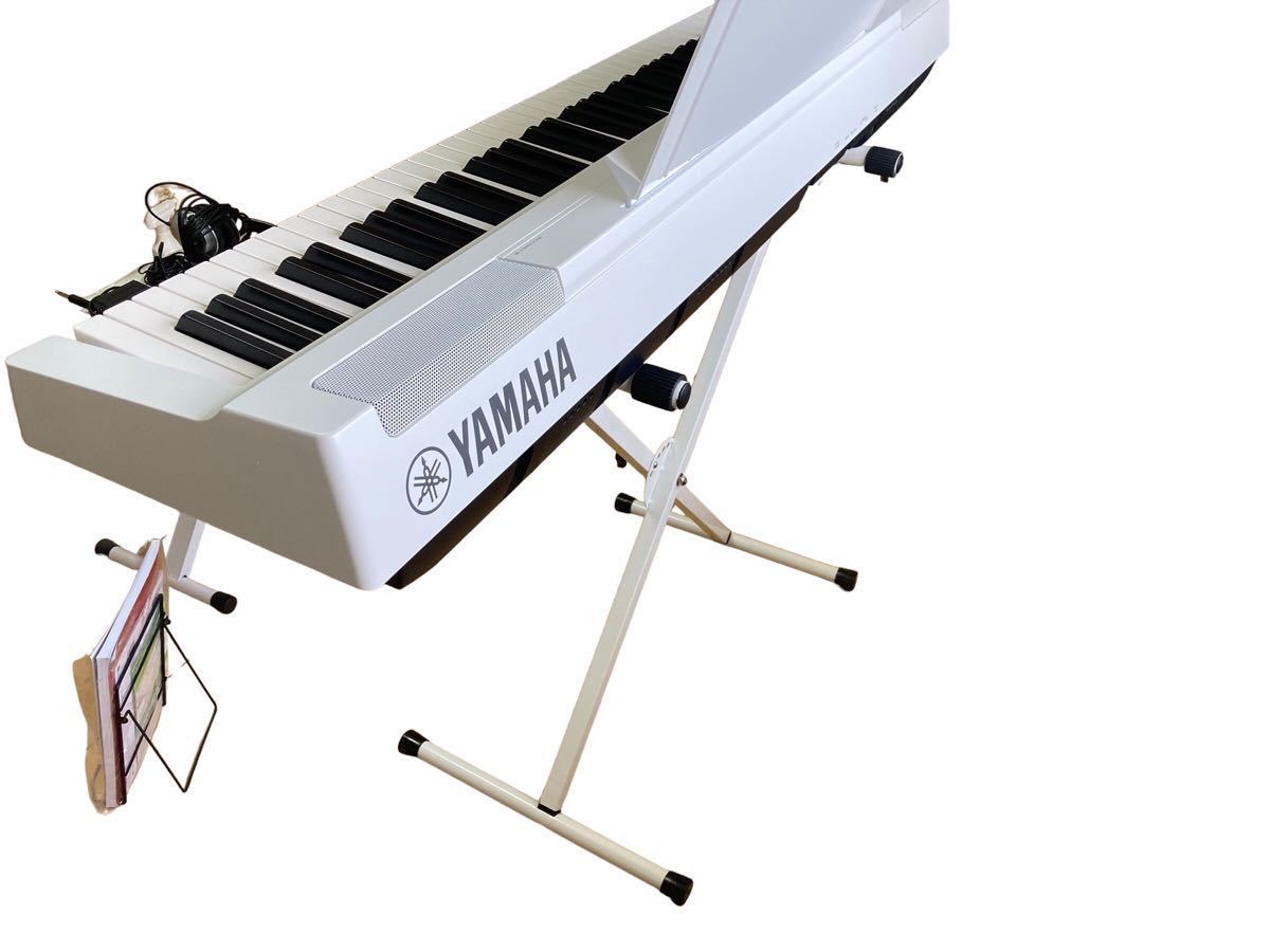 人気ブランドの新作 ヤマハ YAMAHA 電子ピアノ Pシリーズ 88鍵盤 ホワイト P-125WH