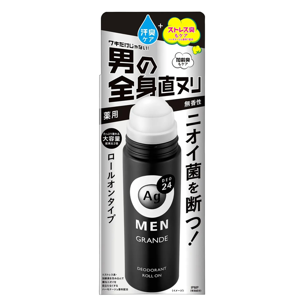 e-ji-teo24 men men's deodorant roll on grande less ..120mL