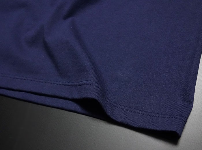極厚 Tシャツ XXL メンズ 半袖 ミリタリー NAVY スーパーヘビーウェイト 米海軍 SeaBees 紺 ネイビー_画像3