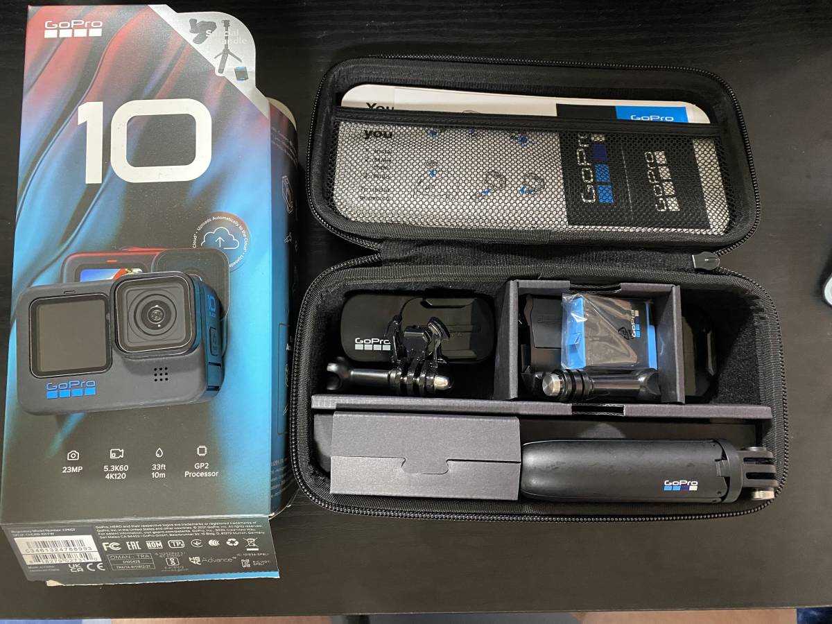 売り切り】極美品 GOPRO 10 HERO10 スペシャルバンドル lp2m