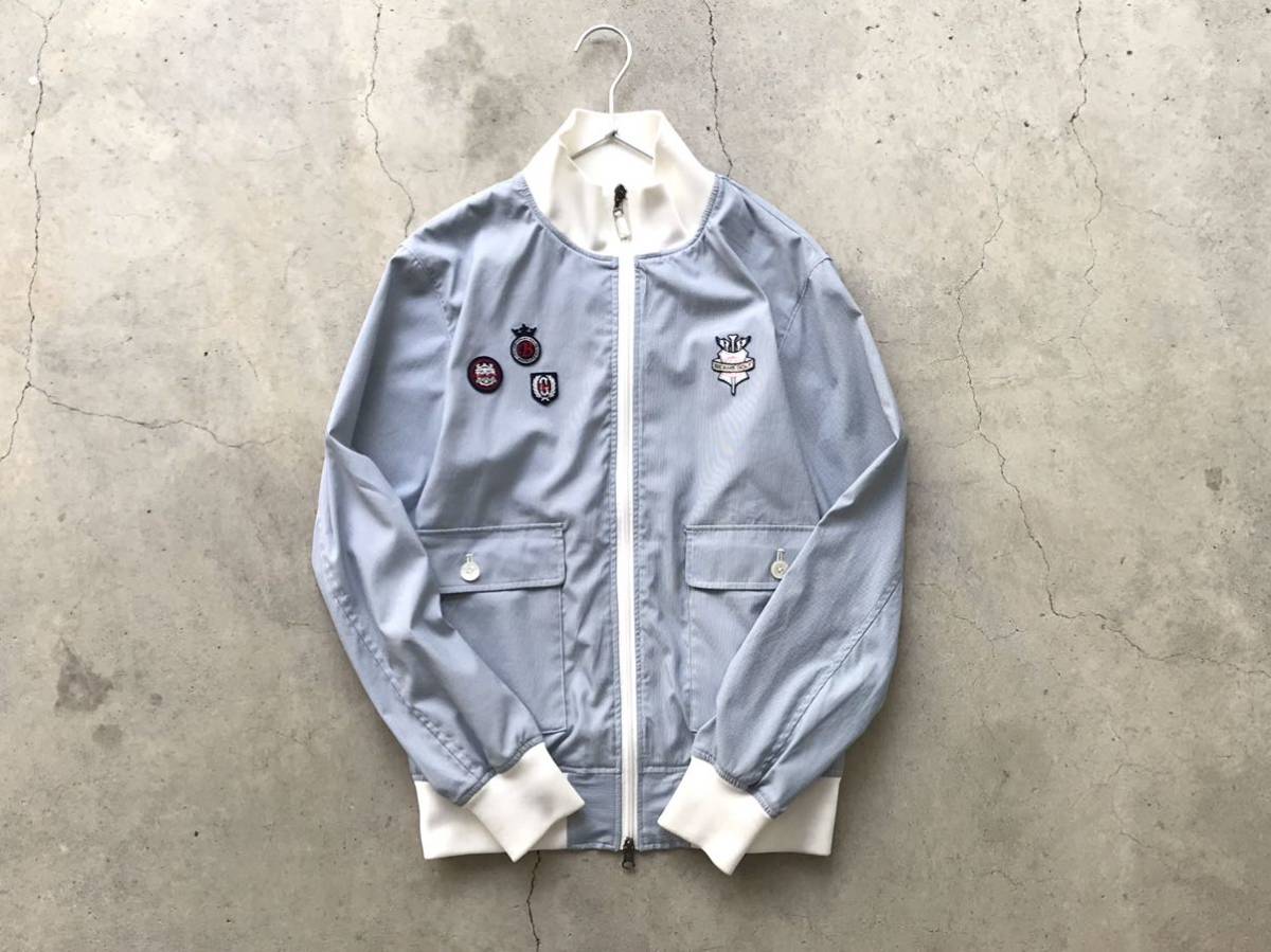 BEAMS GOLF ワッペンカスタム ジップアップジャケット M ビームス