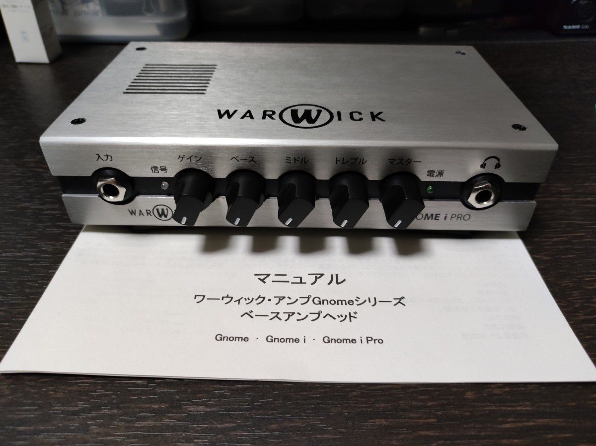 期間限定特価品 warwick gnome i ベース用ヘッドアンプ fawe.org