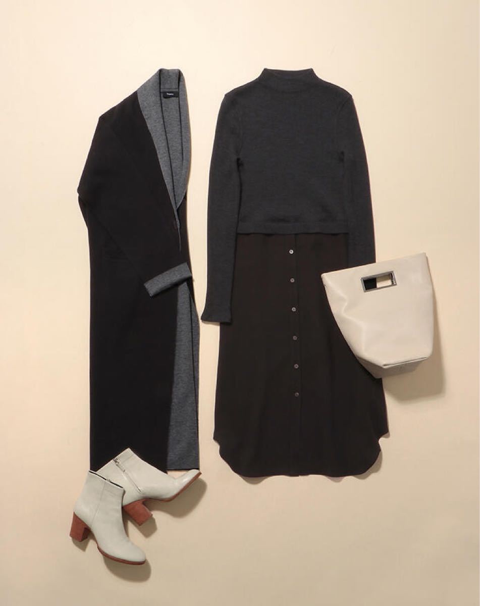 Theory 20AW 完売 レイヤード ロングワンピース - fundacionatenea.org