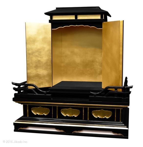安価 ワタナベ 【寺院仏具】黒塗り 厨子と高欄付き低背須弥壇の2点セット 木製寺院仏具(受注生産品)(商品番号11162k) 自社工場製作品 厨子台幅90センチ 仏具一般 安価 ワタナベ 【寺院仏具】黒塗り 厨子と高欄付き低背須弥壇の2点セット 木製寺院仏具(受注生産品)(商品番号11162k) 自社工場製作品 厨子台幅90センチ 仏具一般