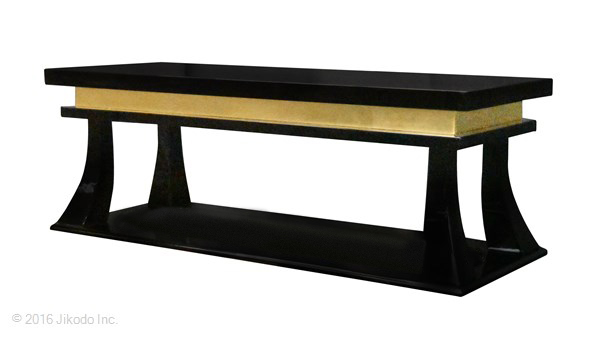 最新な 【寺院仏具】黒塗り 慈光型の導師机(焼香机や供物台にも) 自社工場にて製作 (受注生産品)(商品番号10079k) 仏具一般 最新な 【寺院仏具】黒塗り 慈光型の導師机(焼香机や供物台にも) 自社工場にて製作 (受注生産品)(商品番号10079k) 仏具一般