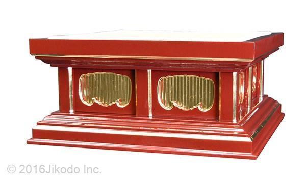 寺院仏具】幅60センチ 黒塗りの高級一重礼盤 (受注生産品)(商品 寺院仏具】幅60センチ 黒塗りの高級一重礼盤 (受注生産品)(商品