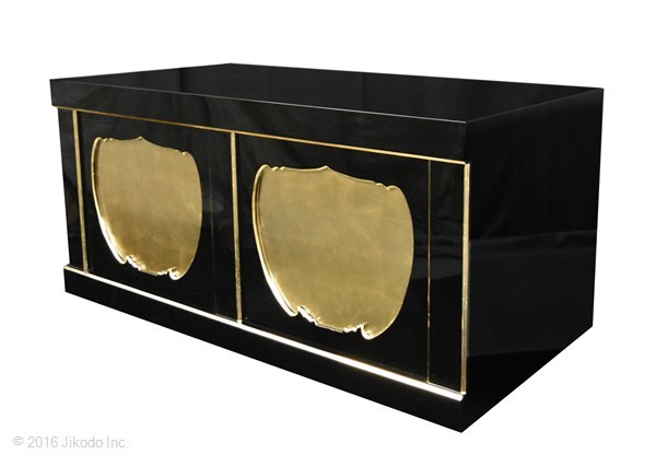 【寺院仏具】朱塗り 幅150センチの箱型須弥壇 安心の国産品 自社工場にて製作 木製高級寺院仏具通販(受注生産品)(商品番号11074s)_画像7