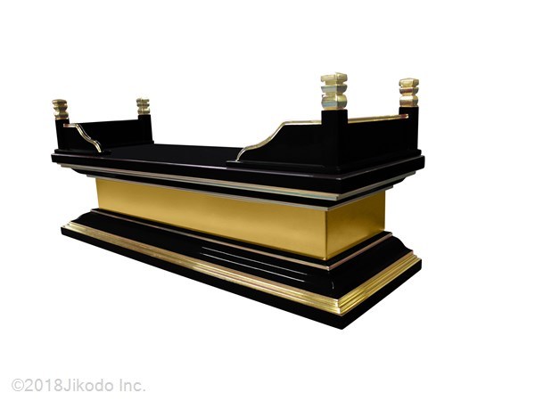 寺院仏具 黒塗り 慈光型の小型須弥壇 自社オリジナル仏具 サイズ 寺院仏具 黒塗り 慈光型の小型須弥壇 自社オリジナル仏具 サイズ