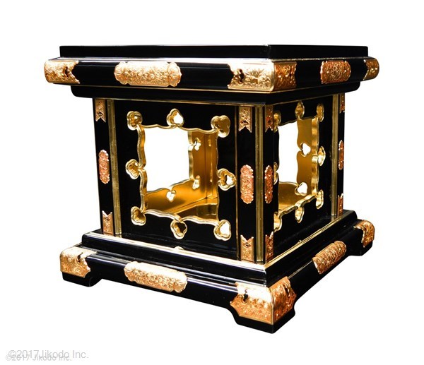 ディズニープリンセスのベビーグッズも大集合 【寺院仏具】東用仏具 幅約1尺 黒塗りの八猪目型経鏧台 国内自社工場で製作品 (受注生産品)(商品番号10179k) 仏具一般 ディズニープリンセスのベビーグッズも大集合 【寺院仏具】東用仏具 幅約1尺 黒塗りの八猪目型経鏧台 国内自社工場で製作品 (受注生産品)(商品番号10179k) 仏具一般