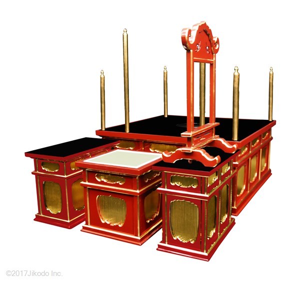 【第1位獲得!】 【寺院仏具】朱塗り 3.5尺 二重椅子型護摩壇・大壇 ケイ台付(磬台) 国内自社工場制作 (受注生産品)(商品番号11055s) 仏具一般 【第1位獲得!】 【寺院仏具】朱塗り 3.5尺 二重椅子型護摩壇・大壇 ケイ台付(磬台) 国内自社工場制作 (受注生産品)(商品番号11055s) 仏具一般