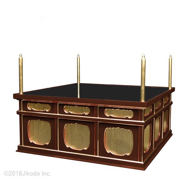 【正規品】 【寺院仏具】潤み塗り 3.5尺の二重大壇 壇のみ 国内自社工場制作の高級木製品(受注生産品)(商品番号11148u) 仏具一般 【正規品】 【寺院仏具】潤み塗り 3.5尺の二重大壇 壇のみ 国内自社工場制作の高級木製品(受注生産品)(商品番号11148u) 仏具一般