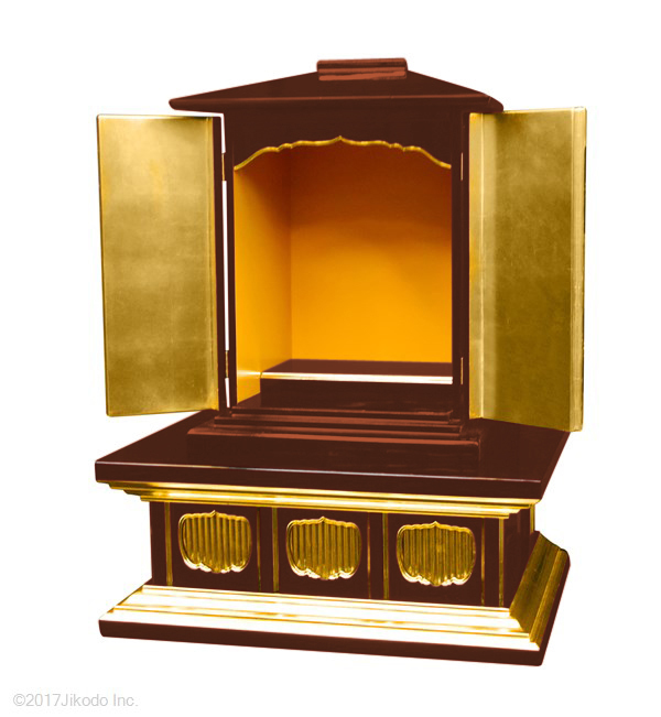 寺院仏具】潤み塗り 須弥壇と厨子の豪華2点セット 厨子高さ 寺院仏具】潤み塗り 須弥壇と厨子の豪華2点セット 厨子高さ