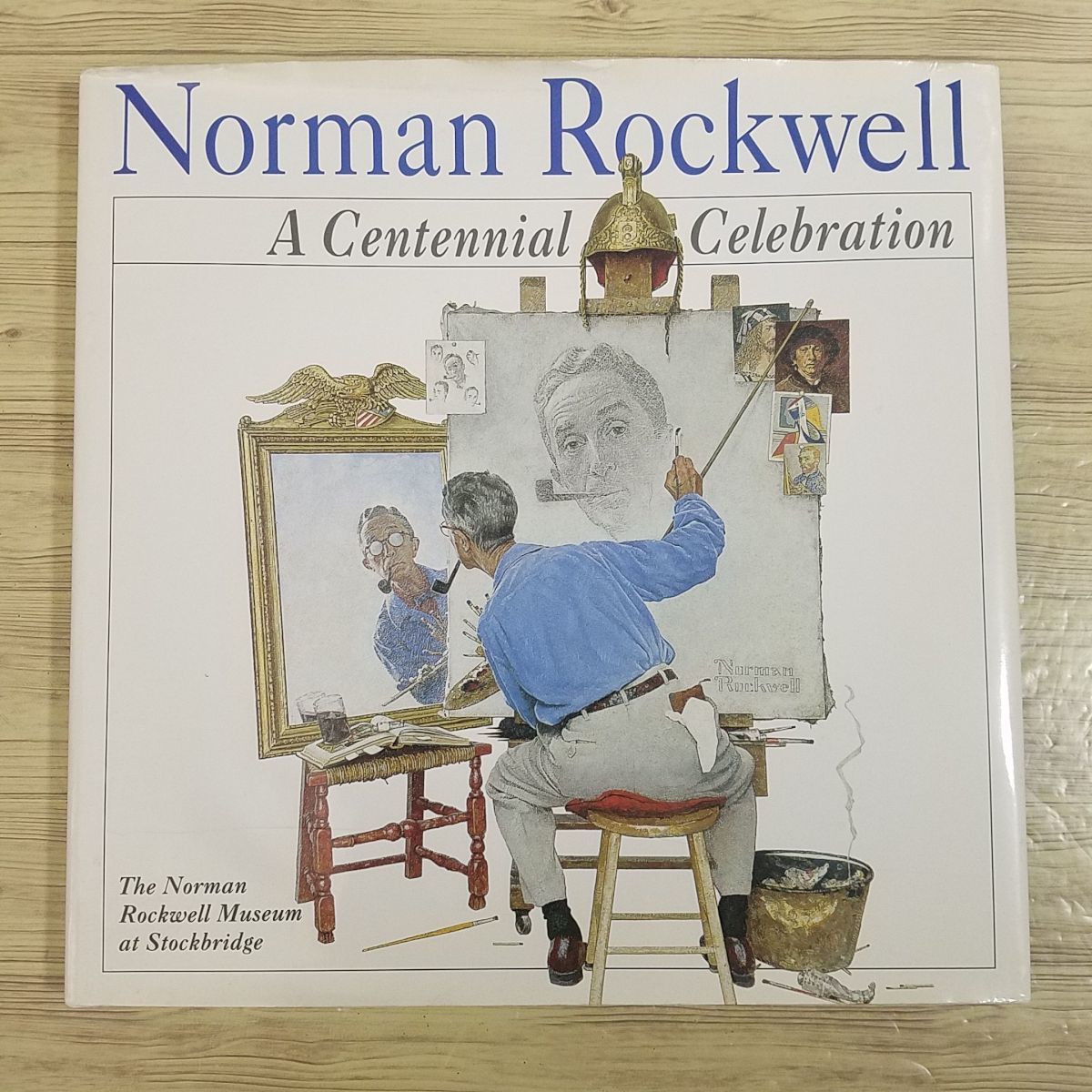 画集[ノーマン・ロックウェル Norman Rockwell : A Centennial Celebration] 生誕100年記念画集 大型本 洋書 英語_画像1