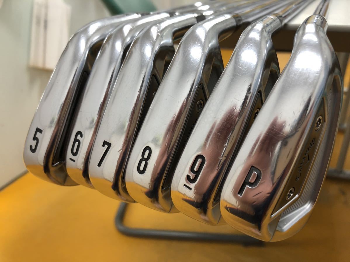 キャロウェイ X フォージド CB アイアン(6本セット) Callaway X FORGED