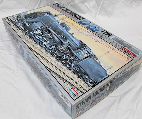  have i plastic model [1/50 steam locomotiv D-51] new goods 